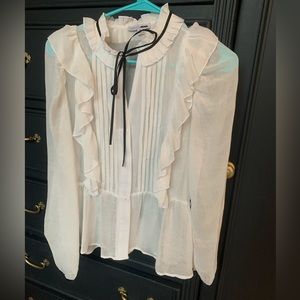 Sheer Button down
